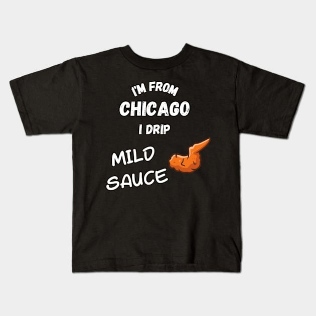 Chicago Drip Kids T-Shirt by Plus Size in Chicago